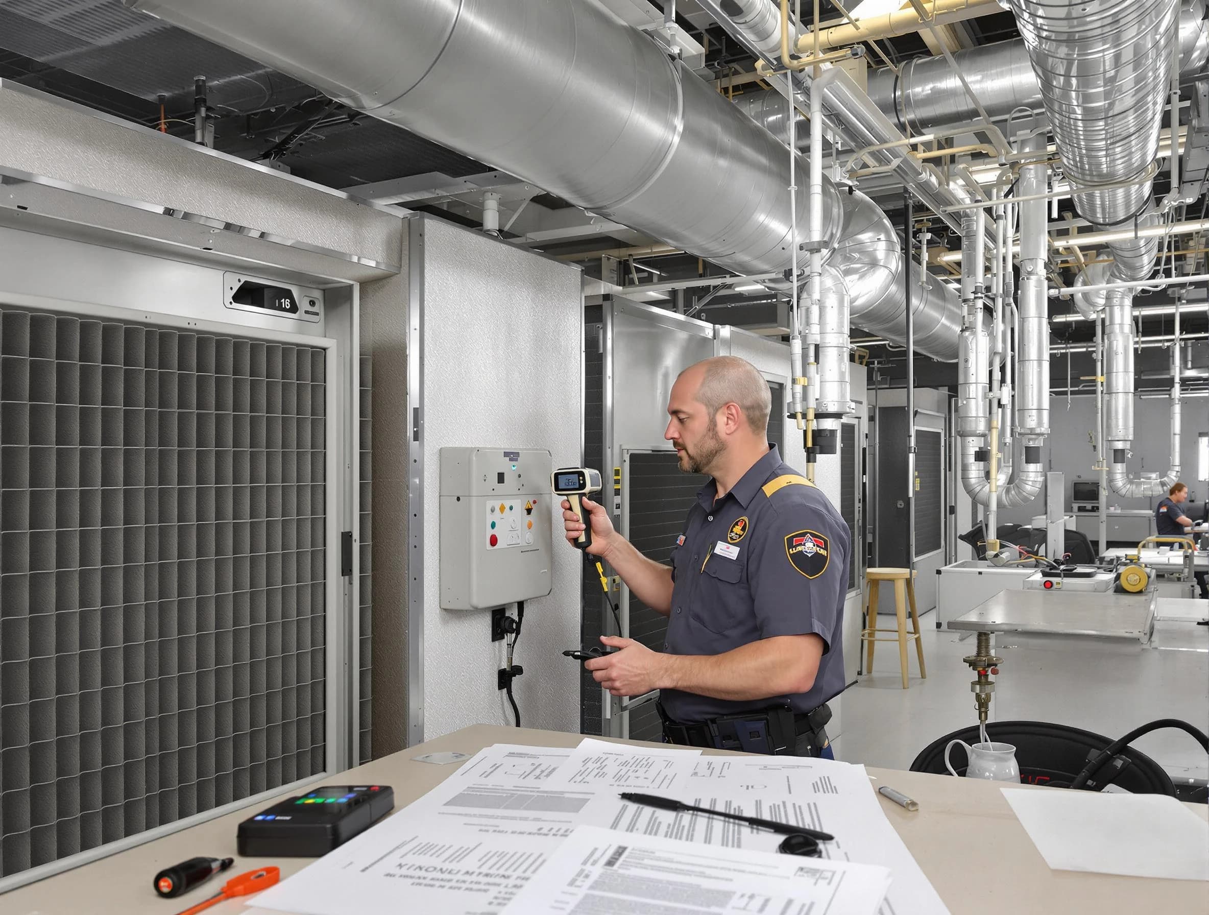 Professional filter system inspection by South Weber Air Duct Cleaning in South Weber