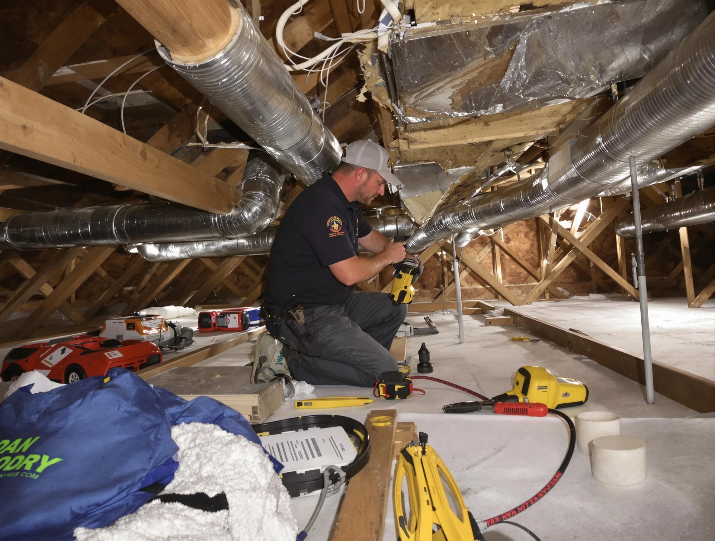 Professional air duct repair by South Weber Air Duct Cleaning in South Weber