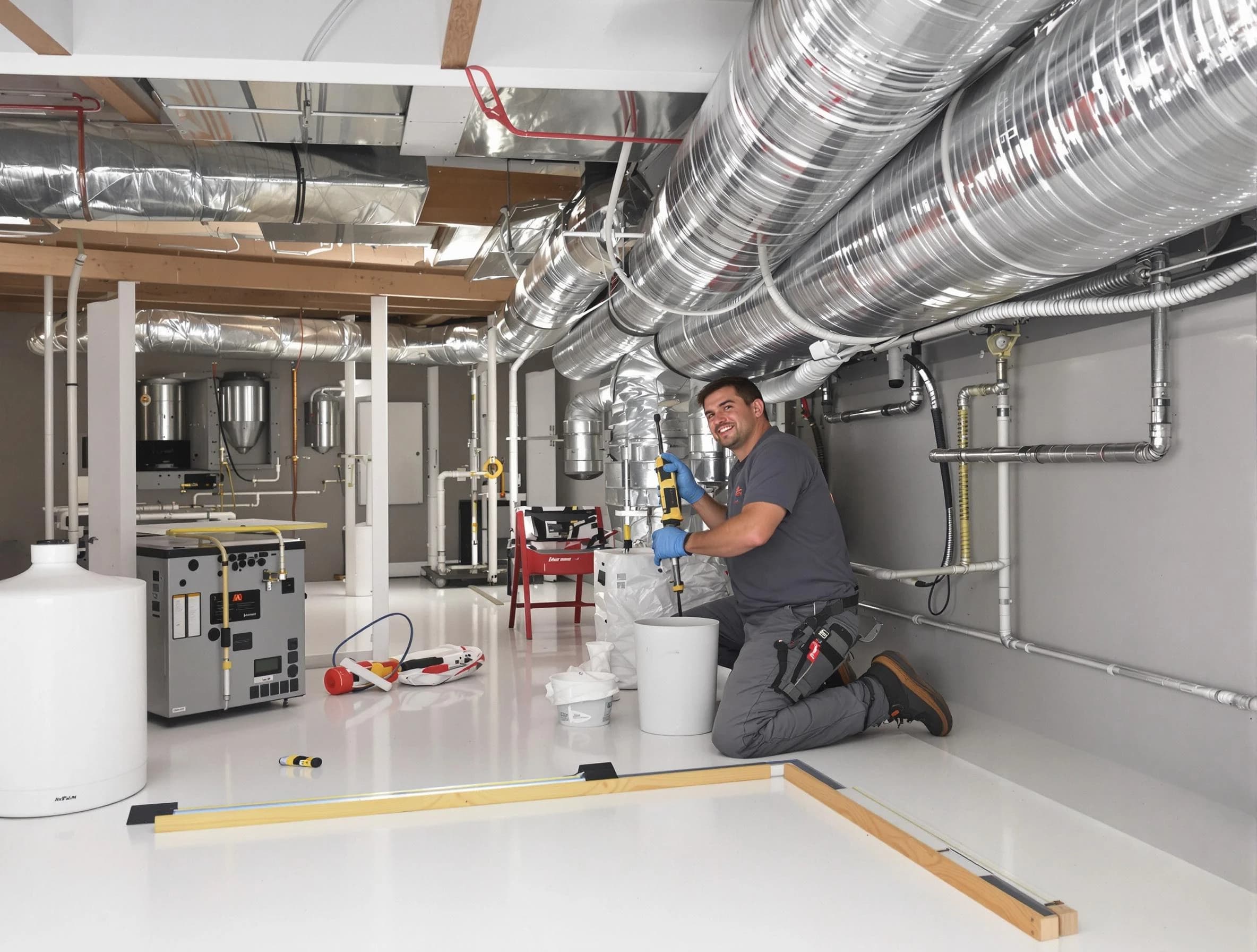 Professional duct sealing service by South Weber Air Duct Cleaning in South Weber