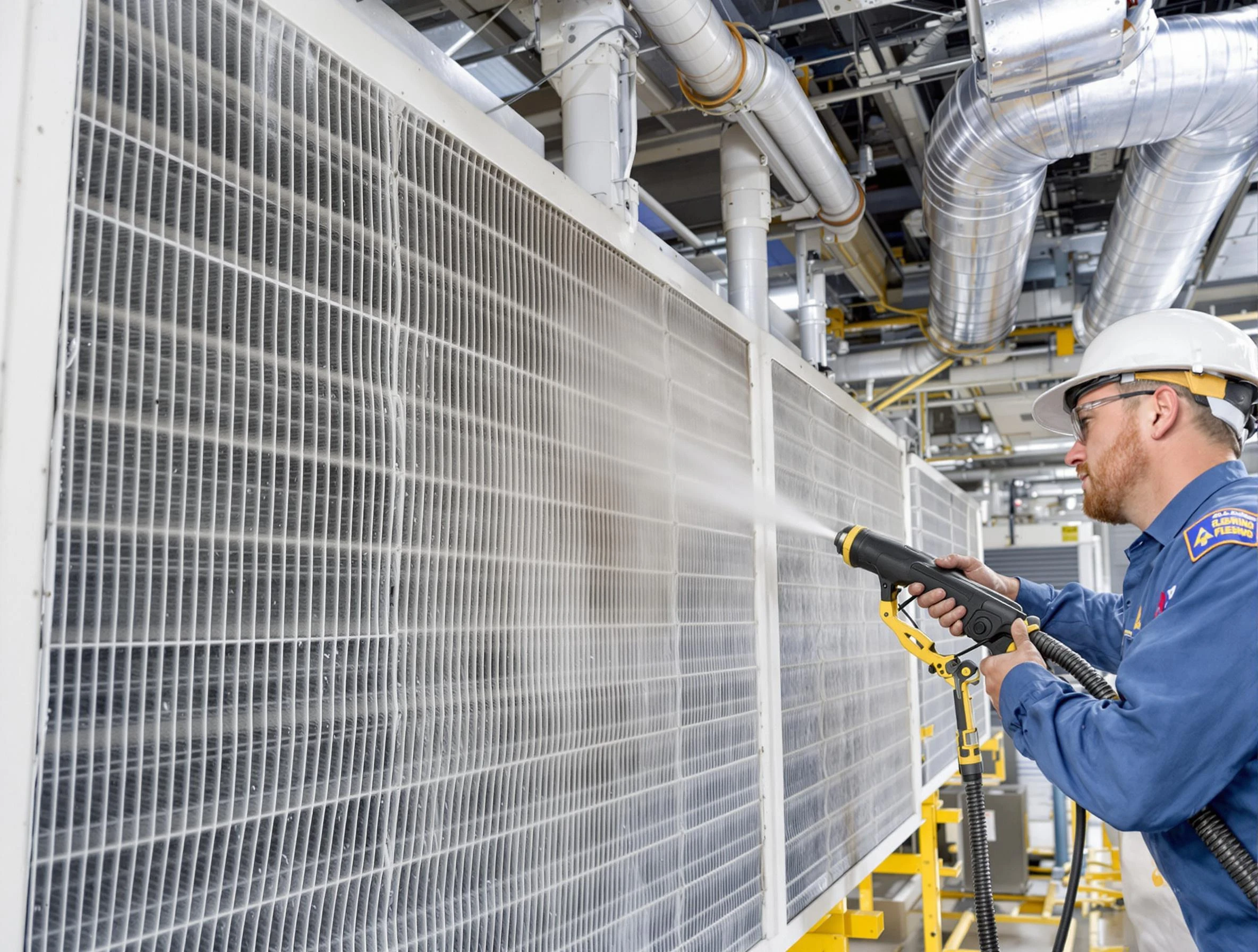 Professional commercial coil cleaning by South Weber Air Duct Cleaning in South Weber